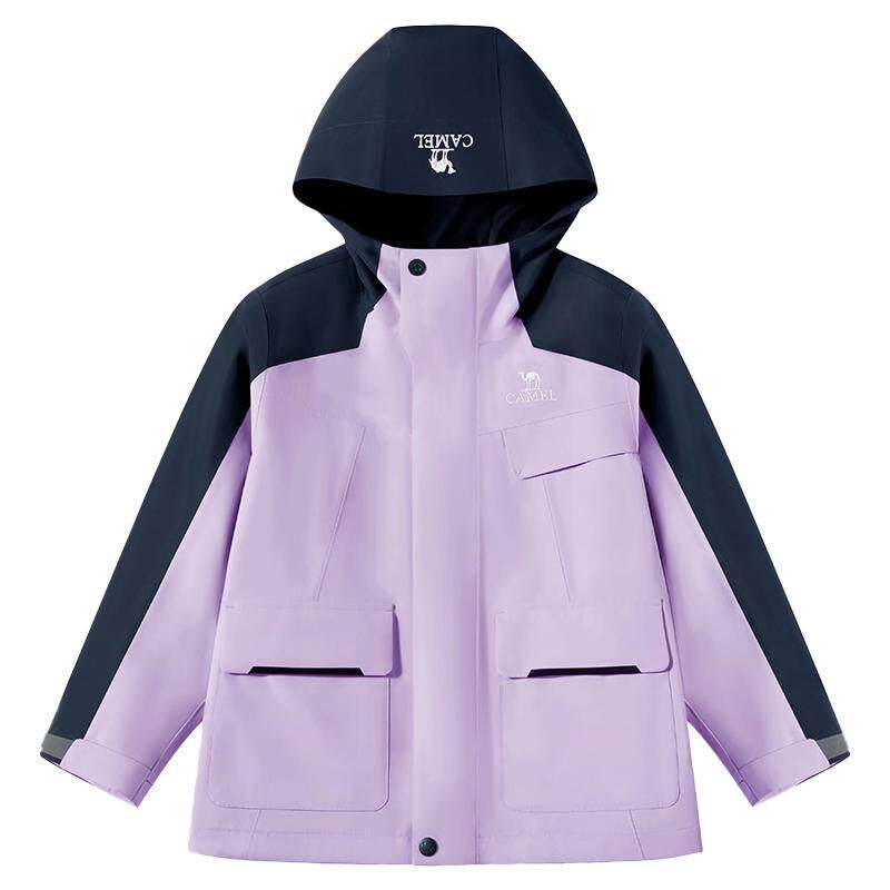 骆驼儿童冲锋衣登山服男童外套