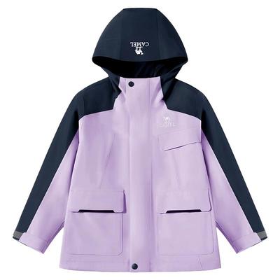 骆驼儿童冲锋衣登山服男童外套