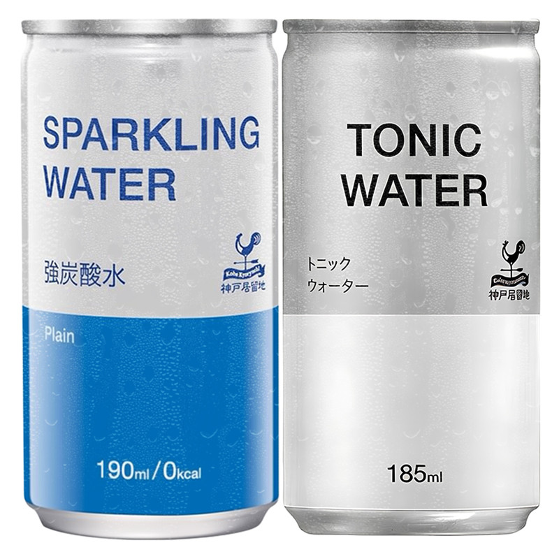 日本原装进口神户居留地汤力水强碳酸水苏打水酒吧调酒气泡水整箱