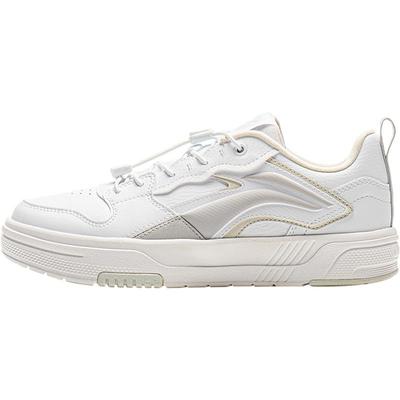 商场同款|李宁循迹儿童小白鞋