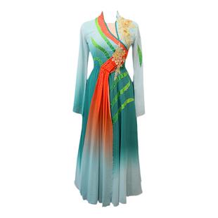 新款民族舞蹈服装采菊东篱下同款剧目艺考古典舞飘逸演出服女定制