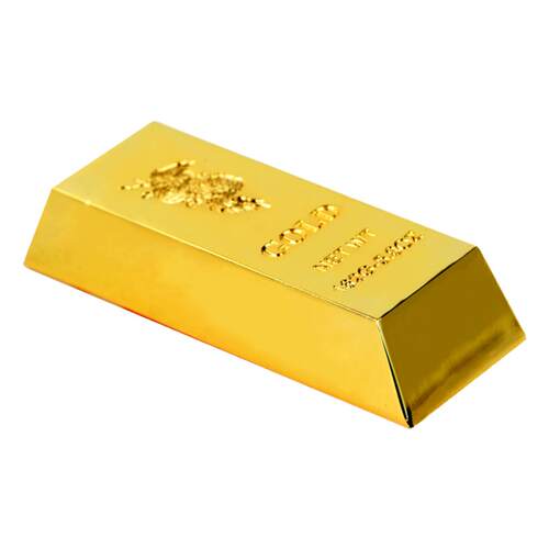 金条仿真 金砖摆件铜合金假金条工艺装饰品金店银行展示样品道具