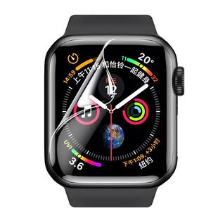 适用于 apple iwatch6全屏S8水凝膜SE手表膜S7钢化膜Ultra苹果3/4/5/6代38/40/42/44/45/49mm表盘全包边软膜