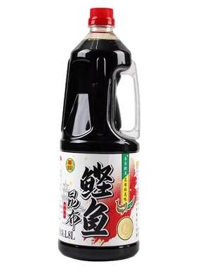 鲣鱼昆布酱油商用大瓶厂家直销