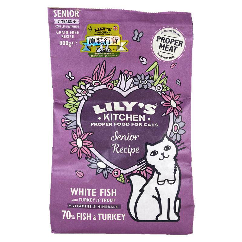 英国lily'skitchen天然老年猫粮