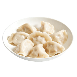 山东荠菜肉馅水饺手工芹菜猪肉韭菜饺子煎饺蒸饺新鲜速冻水饺早餐