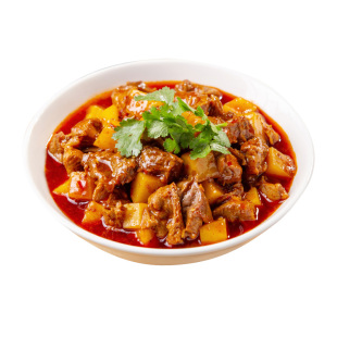 新美香土豆炖牛肉料理包方便速食家商用预制菜外卖面盖浇头小碗菜