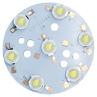 LED铝基板1W3W5W7W9W12W15W18W21W24W铜灯球泡天花灯灯珠空板圆形