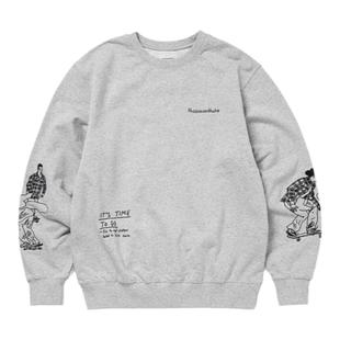 thisisneverthat® Sketch Embroidery Crewneck秋冬新款卫衣