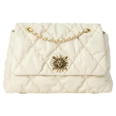 VH女包蓬蓬陶陶包头层牛皮斜挎包