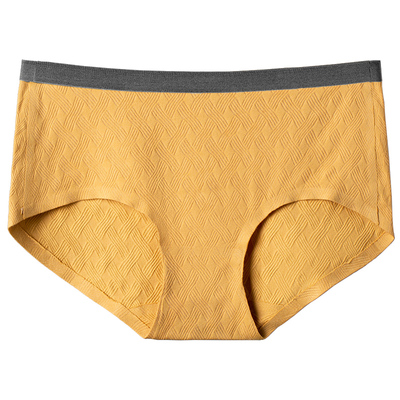 莫代尔+棉女士无痕DPL内裤纯棉