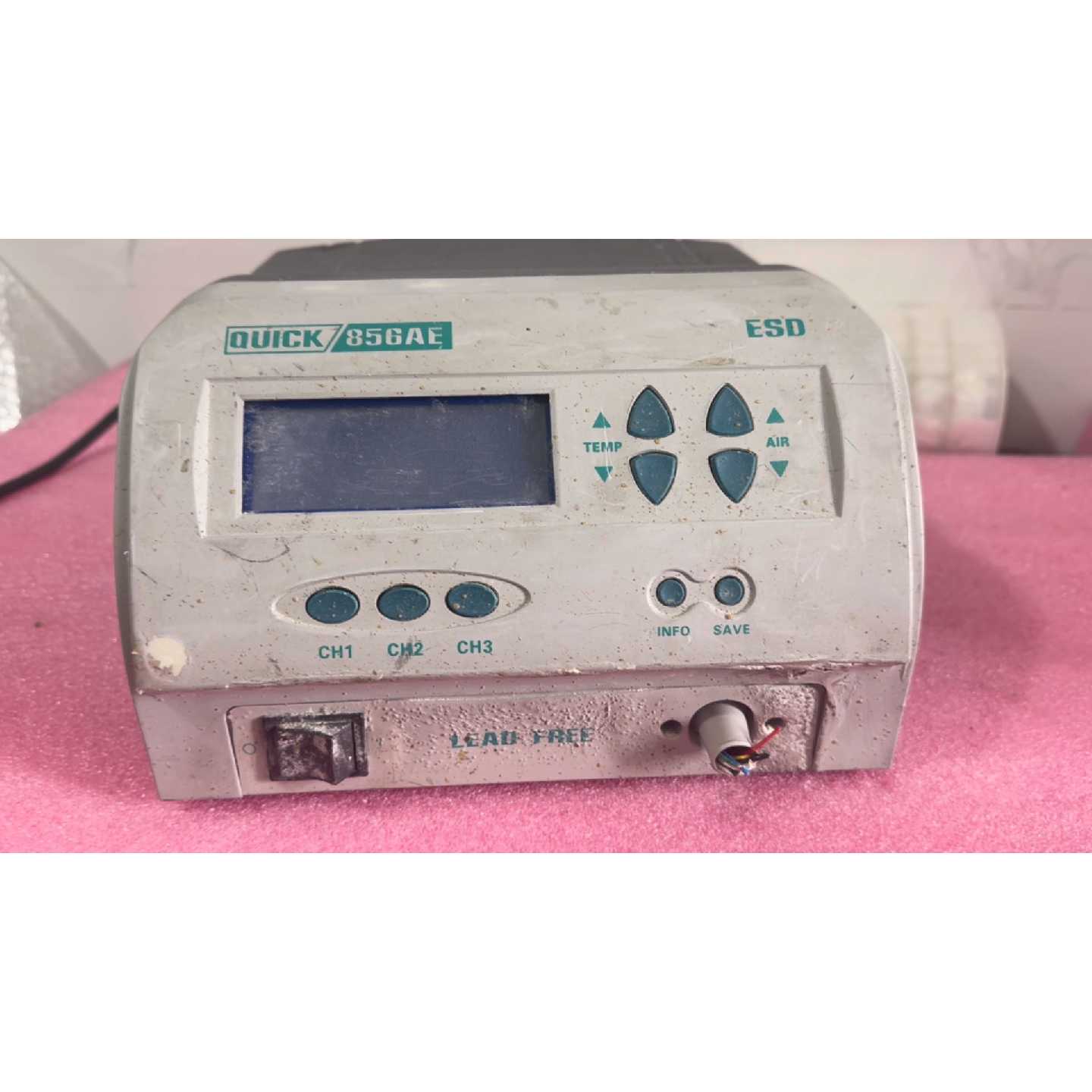 【请询价】QUICK快克856AE大功率热风枪1300W