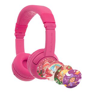 BuddyPhones儿童蓝牙耳机头戴式Play+学生网课无线开学习专用护耳