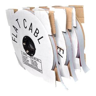 UL2651灰排线1.27间距压2.54FC压线头6/10/14/16/20/26/30/34/40P