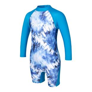 韩国BARREL幼儿连体泳衣海边玩水防晒游乐园游泳度假速干儿童长袖