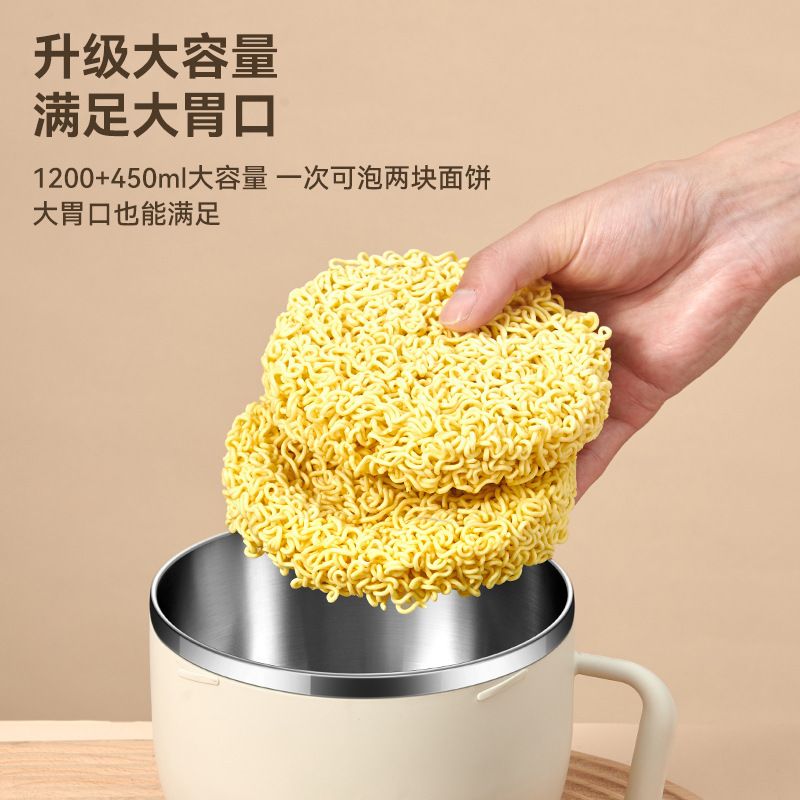 304不锈钢饭盒上班族学生专用大容量食堂碗泡面便当盒饭碗打餐盒