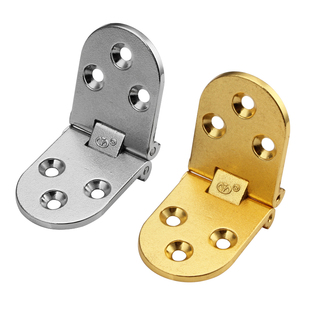 家用折叠铰链翻板门小合页半圆餐桌连接五件配件窗台木材礼品盒叶