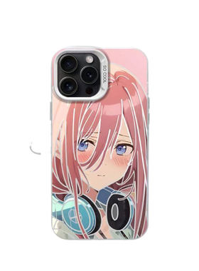 中野三玖手机壳五等分的花嫁彩银