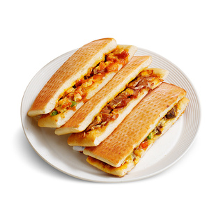 大希地帕尼尼微波炉加热即食早餐半成品速食早饭特色汉堡披萨食品