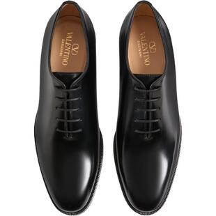 [礼物]华伦天奴VALENTINO男士 PAS DES DIEUX 牛皮革牛津鞋