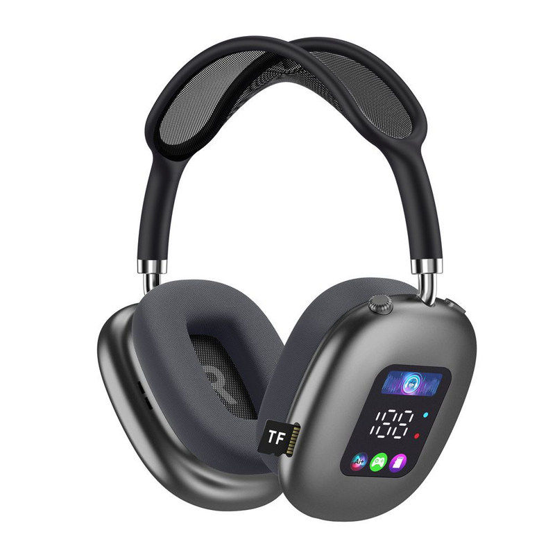 Wireless Headphones With Touch Screen Earphones 无线头戴耳机