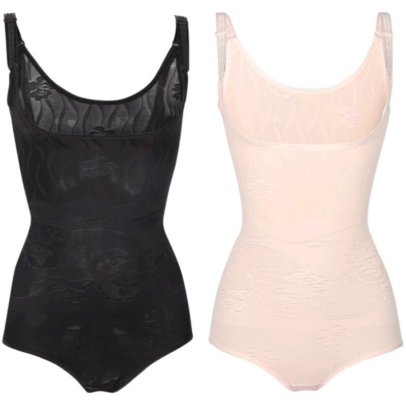 薄款塑身衣产后连体收腹束腰托胸后脱塑形提臀美体束身内衣收肚子