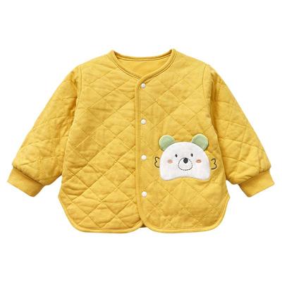 婴儿春秋冬季薄棉外出上衣外套