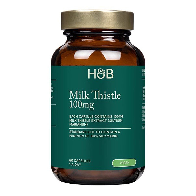 英国荷柏瑞奶蓟草胶囊60粒