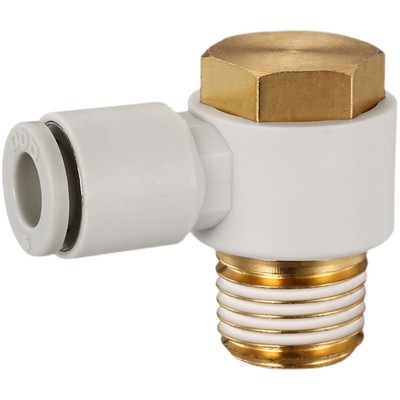 外螺纹万向接头KQ2V06-02/08-02