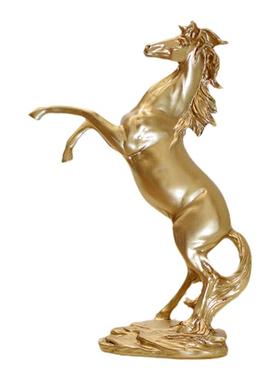 马到成功家居摆件办公室酒柜装饰品桌面客厅现代简约轻奢生肖礼品