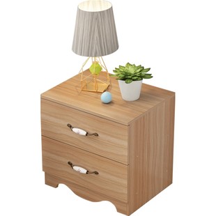 简易床头柜现代简约收纳小柜子床柜组装储物柜卧室宿舍组装床边柜