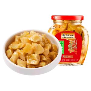 乌江榨菜口口脆榨菜300g瓶装脆嫩开味佐餐下饭菜咸菜榨菜即食正宗