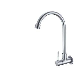 4分厨房入墙式单冷水龙头可旋转万向横式洗衣池洗手盆水龙头 家用