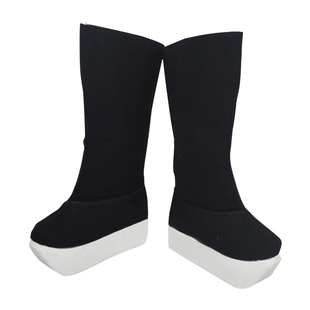 京剧越剧小生鞋戏曲高靴唱戏鞋黄梅戏小生戏剧厚底靴官靴戏剧鞋子