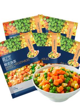 浦之灵冷冻欧式杂菜350g*5袋
