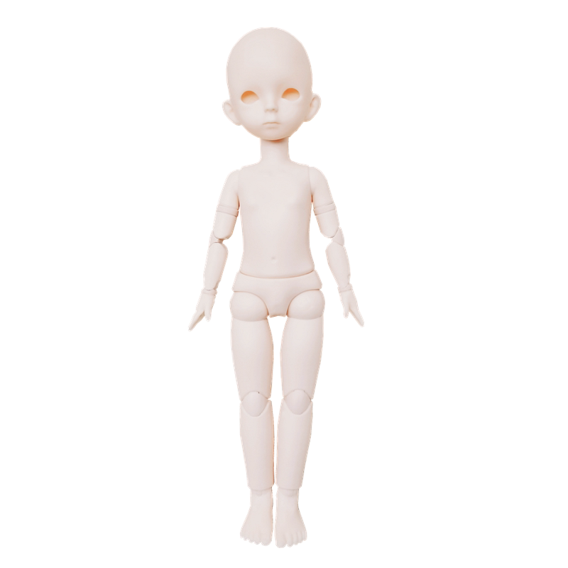 BJD6分练妆头开脑换眼娃娃配件