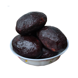 湖南邵阳特产大猪血丸子 手工血豆腐 农家柴火烟熏隆回猪血粑