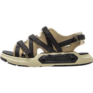 商场同款|李宁露趾运动凉鞋轻便软底夏款男童鞋女童中大童沙滩鞋