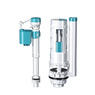 通用蹲便器水箱配件家用老式马桶进水阀厕所蹲坑卫生间排水阀上水