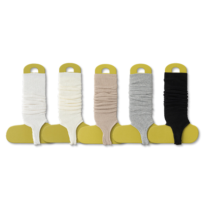 踩脚袜套女夏季薄款堆堆袜芭蕾风甜美简约纯色腿套透气中筒高筒袜