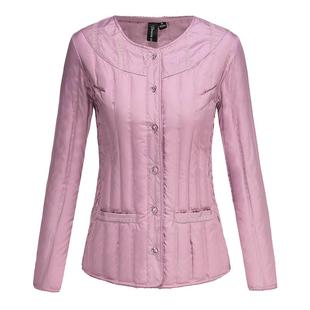 羽绒内胆女轻薄修身内穿打底短款马甲长袖保暖白鸭绒低领羽绒服