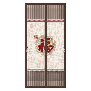 防蚊门帘隐私透光不透人通风透气强磁性2026新款防窥纱门沙窗卧室