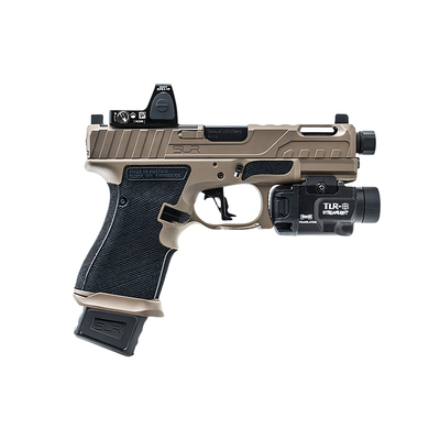 现货北斗SLR G19电手金滑金齿电手下场发射器成人wargame玩具模型