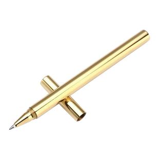 铜笔纯铜笔壳金属笔杆重手感创意中性签字黄铜笔礼品广告定制刻字