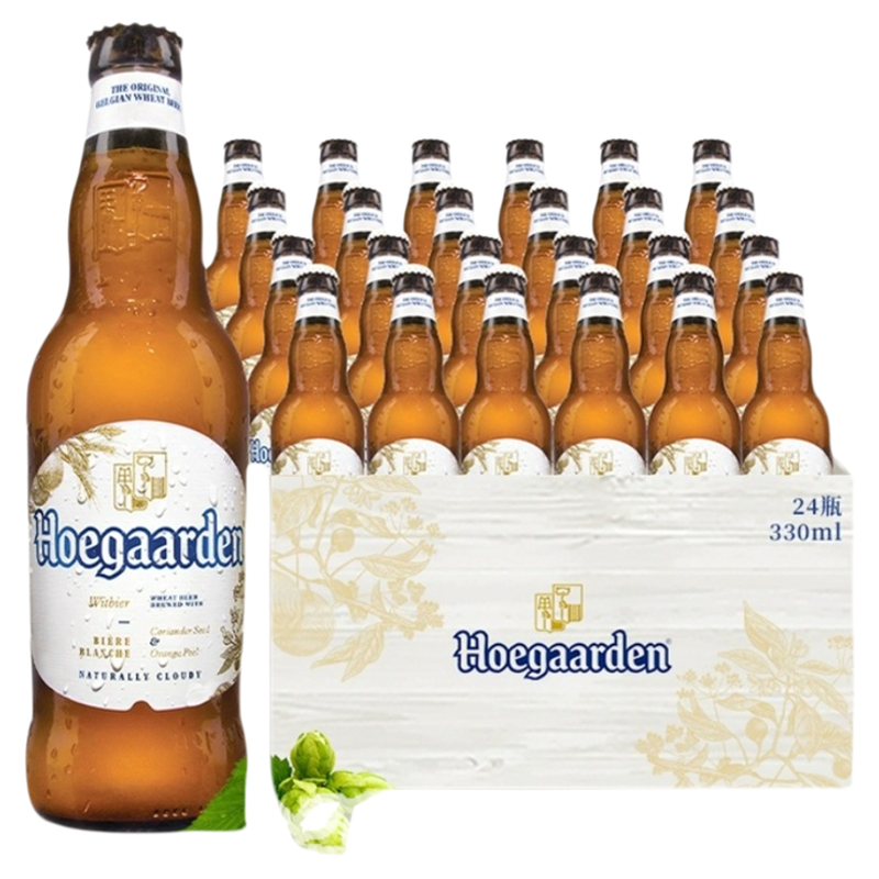 Hoegaarden ���� ����ʱ��ơ�� 330ml*24ƿ ����ԭ���ζ 117.3Ԫ�����ڲ���������Ƶ����