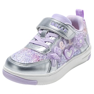 百丽童鞋女童板鞋2026春季新款儿童运动鞋中大童休闲鞋宝宝软底鞋