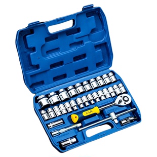 套筒扳手32件套汽修快速棘轮扳手维修工具大飞套筒修车组合套装