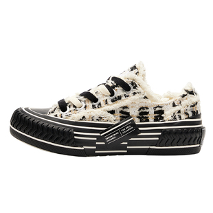 【千层雪系列】excelsior饼干鞋官方 小香风板鞋男款厚底帆布鞋女