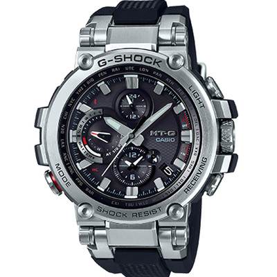 卡西欧太阳能电波蓝牙男士手表