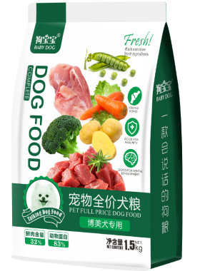博美专用狗粮幼犬成犬美毛补钙